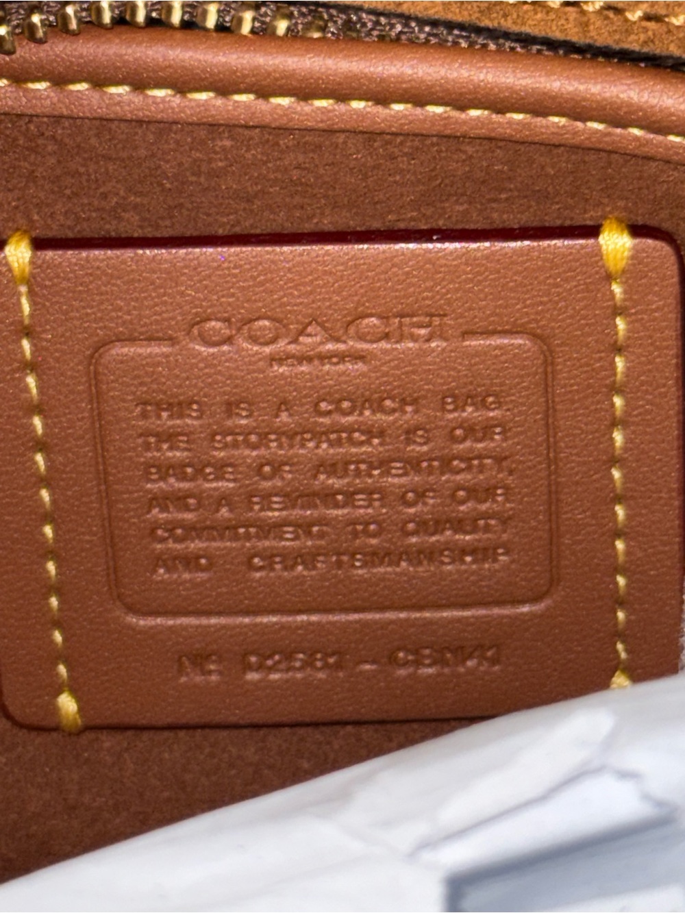 Coach Empire 34 in Warm Brown - Picture 5 of 5